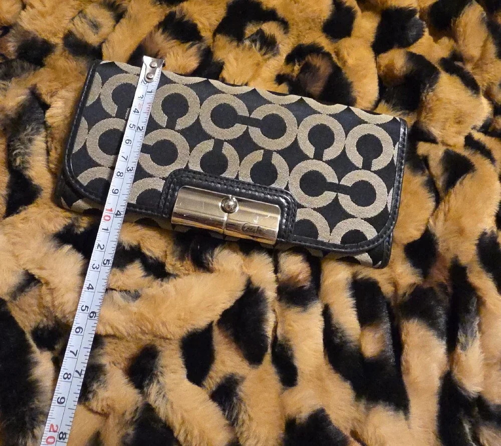 Coach signature jacquard